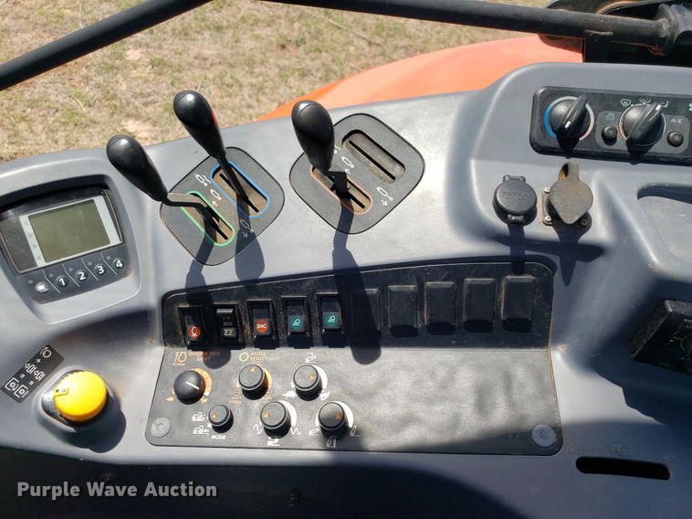 image for item DQ0557 Kubota M135GX  MFWD tractor