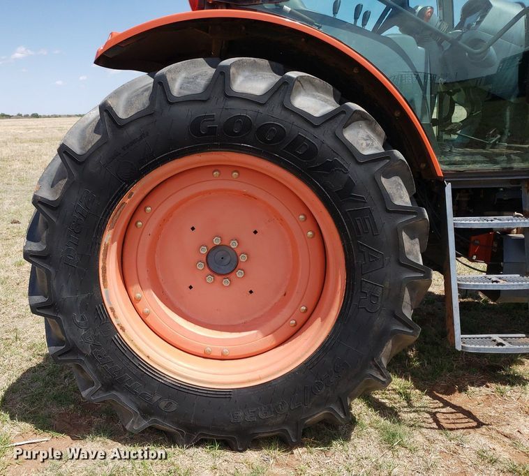 image for item DQ0557 Kubota M135GX  MFWD tractor