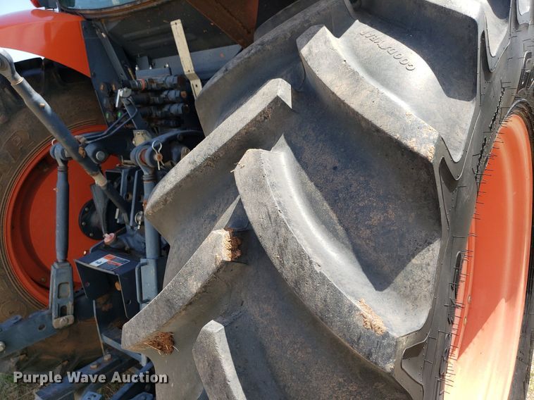 image for item DQ0557 Kubota M135GX  MFWD tractor