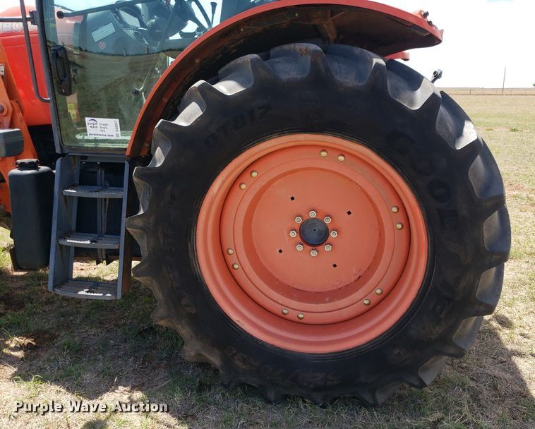 image for item DQ0557 Kubota M135GX  MFWD tractor