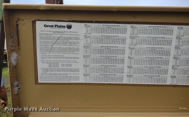 image for item DQ1718 Great Plains 2SF30-4408930131  grain drill