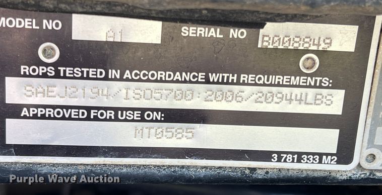 image for item DR5575 2014 Challenger MT585D  MFWD tractor