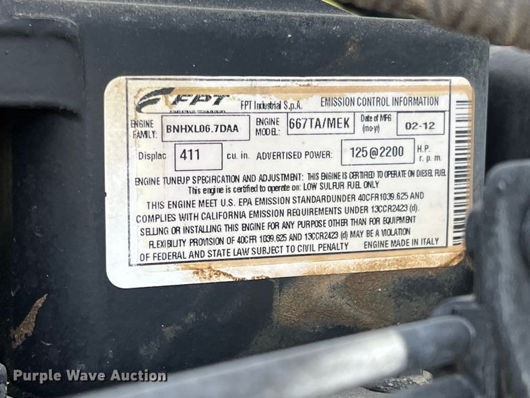 image for item DR5579 2012 Case IH Maxxum 125  MFWD tractor