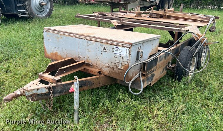 image for item DR5586 Shop built  pipe bending trailer