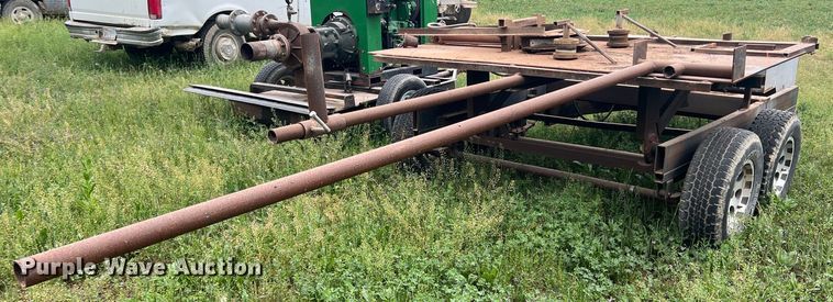 image for item DR5586 Shop built  pipe bending trailer