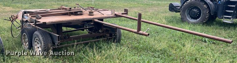 image for item DR5586 Shop built  pipe bending trailer