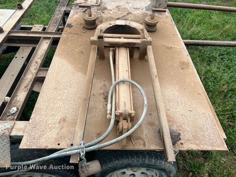 image for item DR5586 Shop built  pipe bending trailer