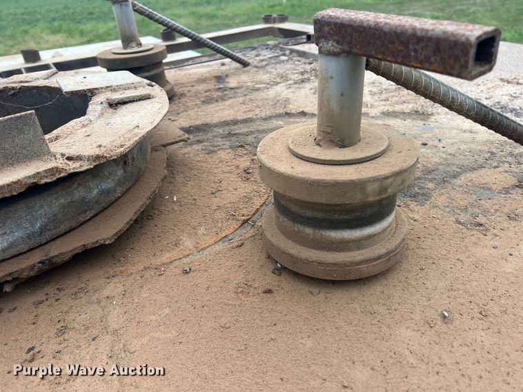 image for item DR5586 Shop built  pipe bending trailer