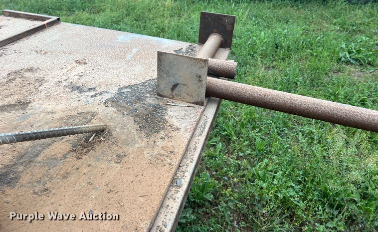 image for item DR5586 Shop built  pipe bending trailer