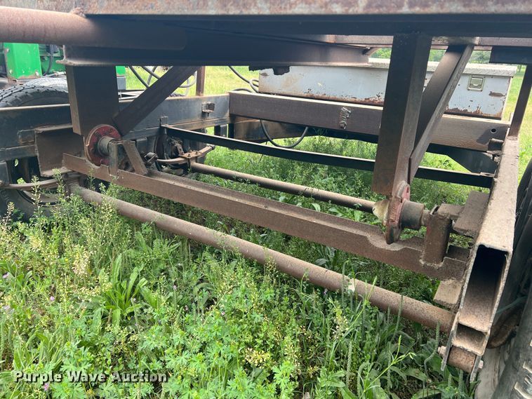 image for item DR5586 Shop built  pipe bending trailer