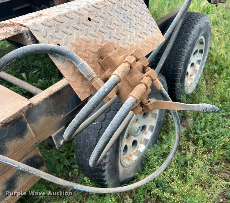 image for item DR5586 Shop built  pipe bending trailer