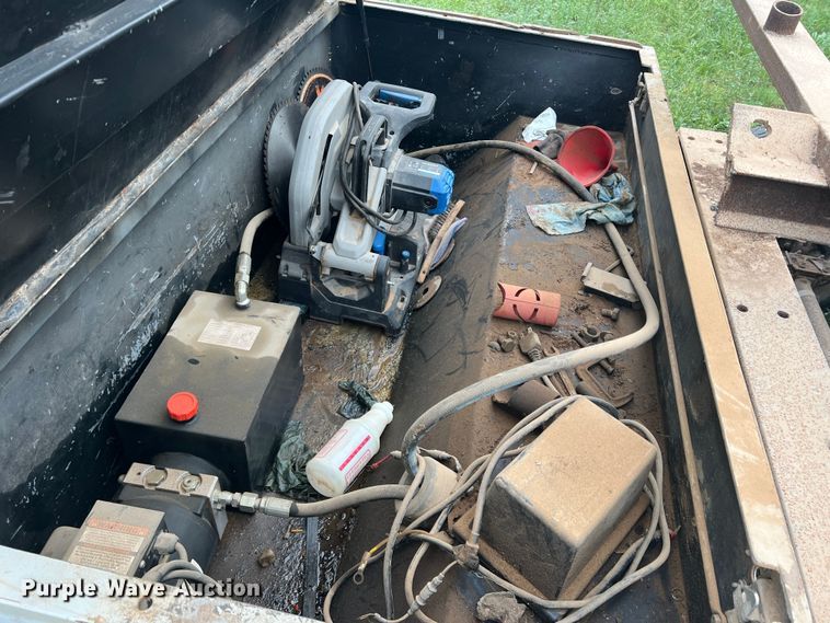 image for item DR5586 Shop built  pipe bending trailer