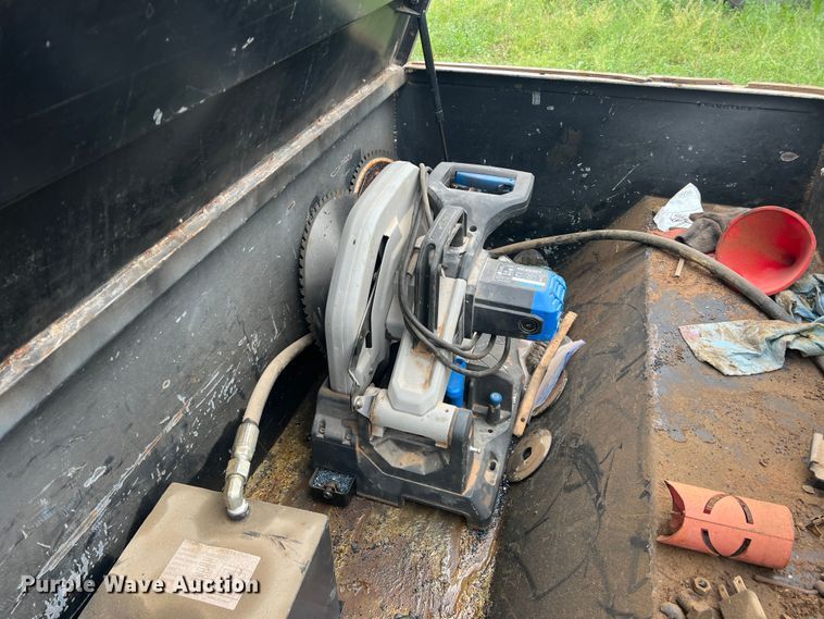 image for item DR5586 Shop built  pipe bending trailer