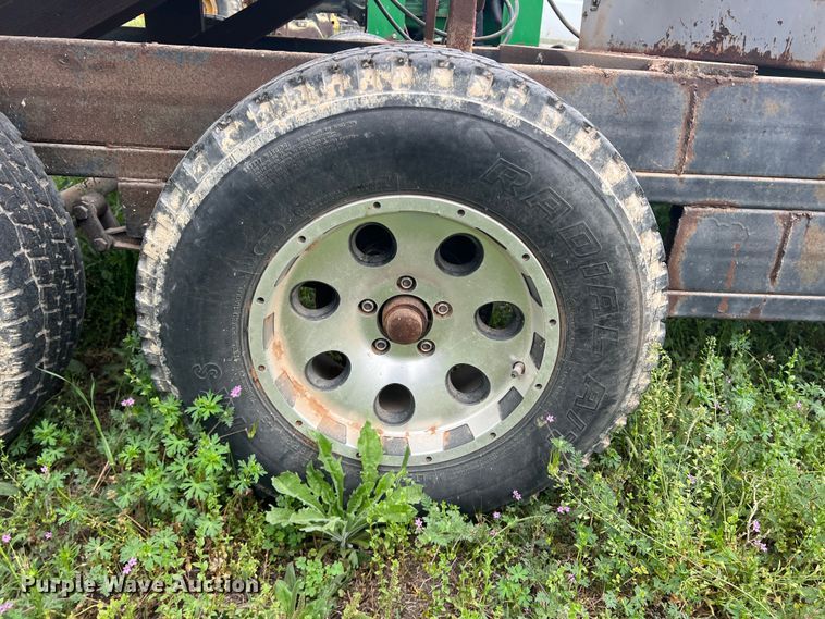 image for item DR5586 Shop built  pipe bending trailer