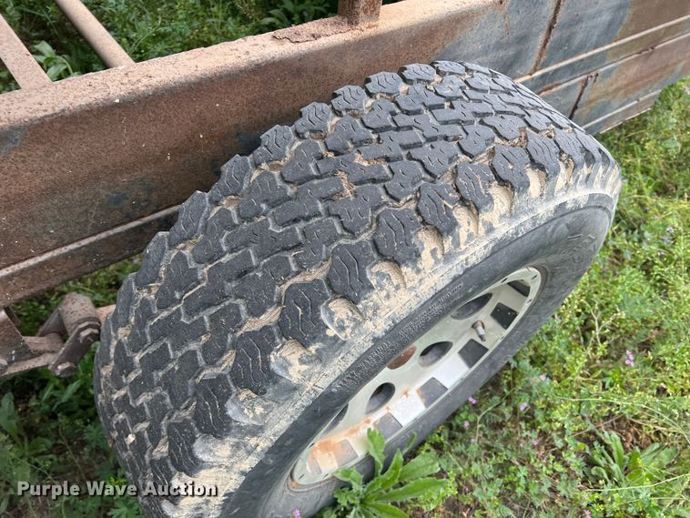 image for item DR5586 Shop built  pipe bending trailer