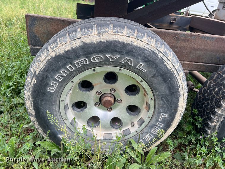 image for item DR5586 Shop built  pipe bending trailer