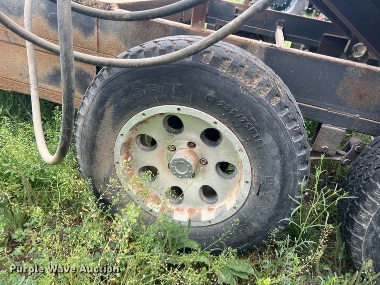 image for item DR5586 Shop built  pipe bending trailer