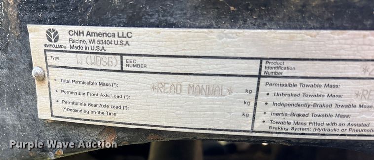 image for item DR5588 New Holland TG305  MFWD tractor