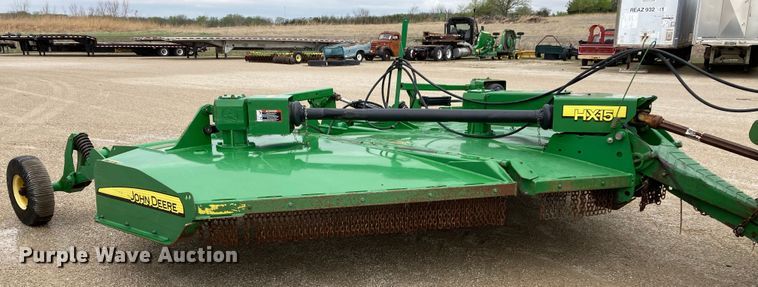 image for item HN9860 John Deere HX15  batwing rotary mower