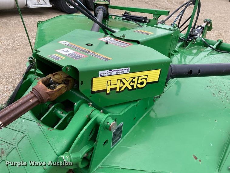 image for item HN9860 John Deere HX15  batwing rotary mower