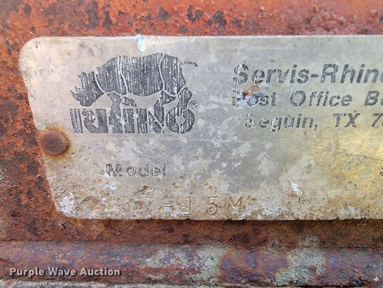 image for item II9012 Rhino SSA15M  batwing rotary mower