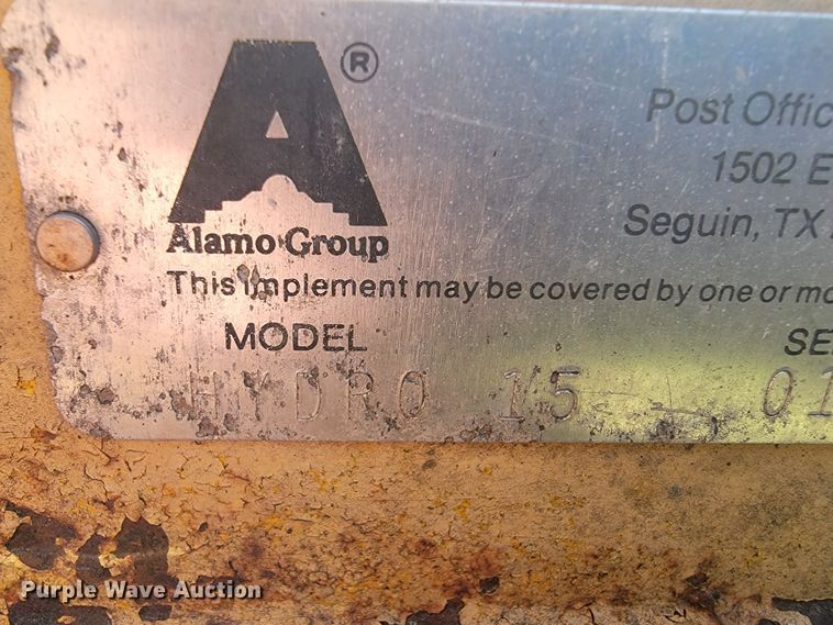 image for item II9014 Alamo Hydro 15  batwing rotary mower