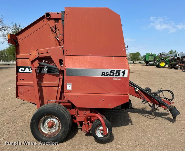 image for item JD9120 Case RS551  round baler