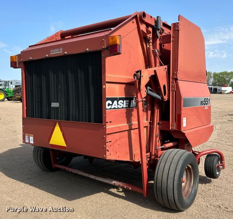 image for item JD9120 Case RS551  round baler