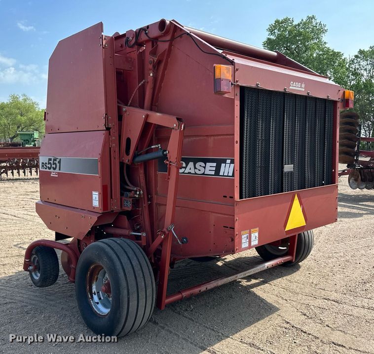 image for item JD9120 Case RS551  round baler