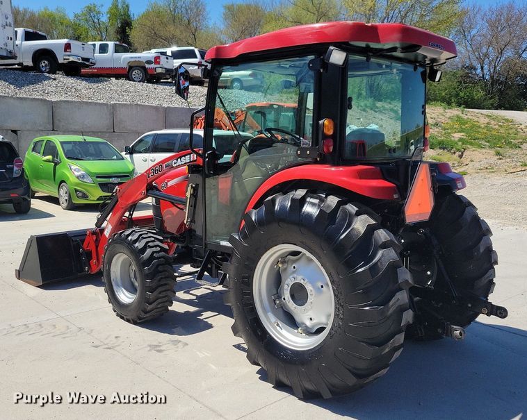 image for item JO9101 2008 Case IH DX60  MFWD tractor