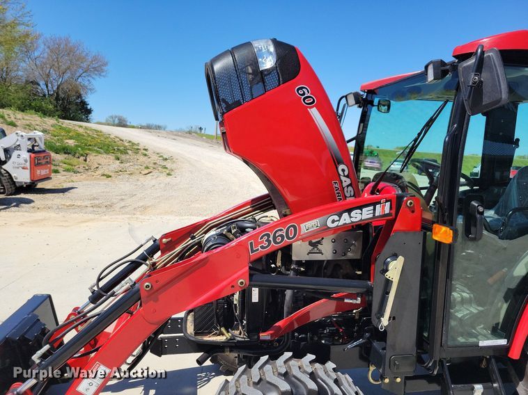 image for item JO9101 2008 Case IH DX60  MFWD tractor