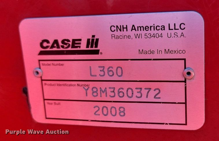 image for item JO9101 2008 Case IH DX60  MFWD tractor