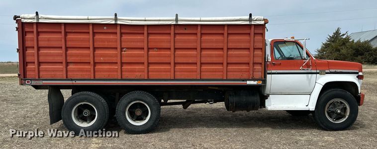 image for item KL9143 1977 Chevrolet C65  grain truck