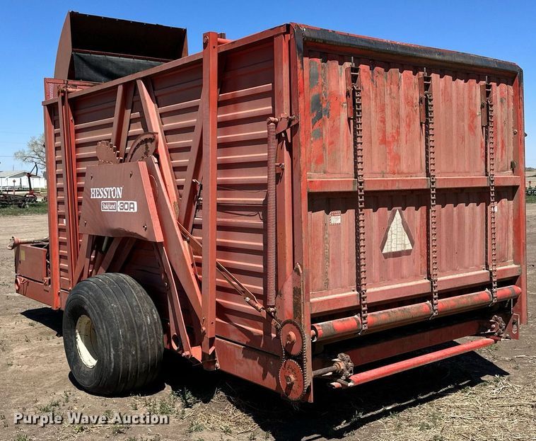 image for item KL9173 Hesston Stakhand 30A  hay stacker