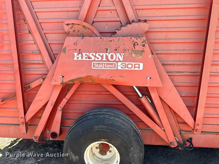 image for item KL9173 Hesston Stakhand 30A  hay stacker
