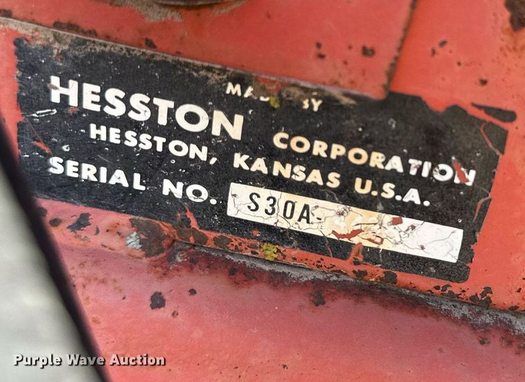 image for item KL9173 Hesston Stakhand 30A  hay stacker
