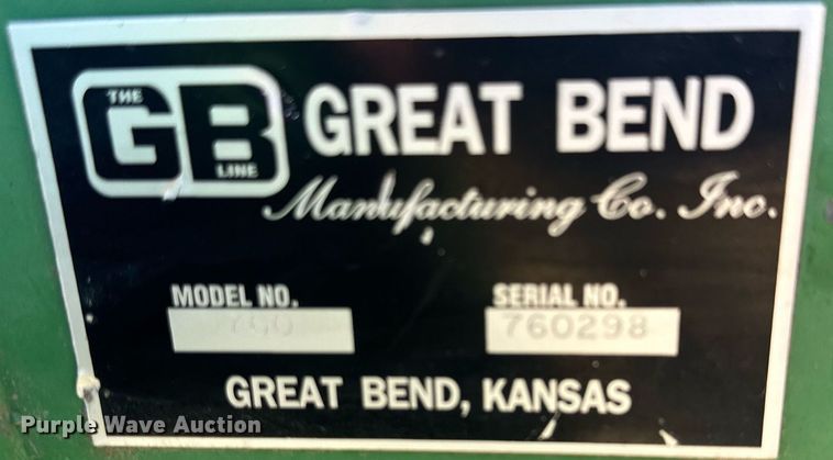 image for item KL9175 Great Bend 760  loader