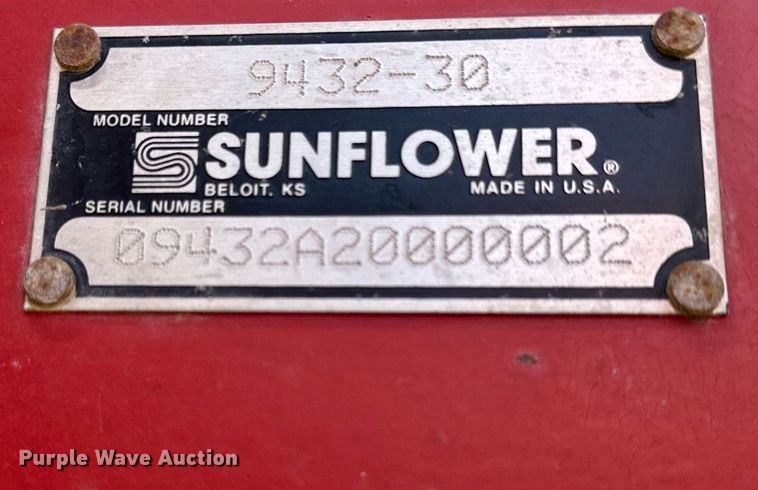 image for item KL9183 Sunflower 9432-30  grain drill
