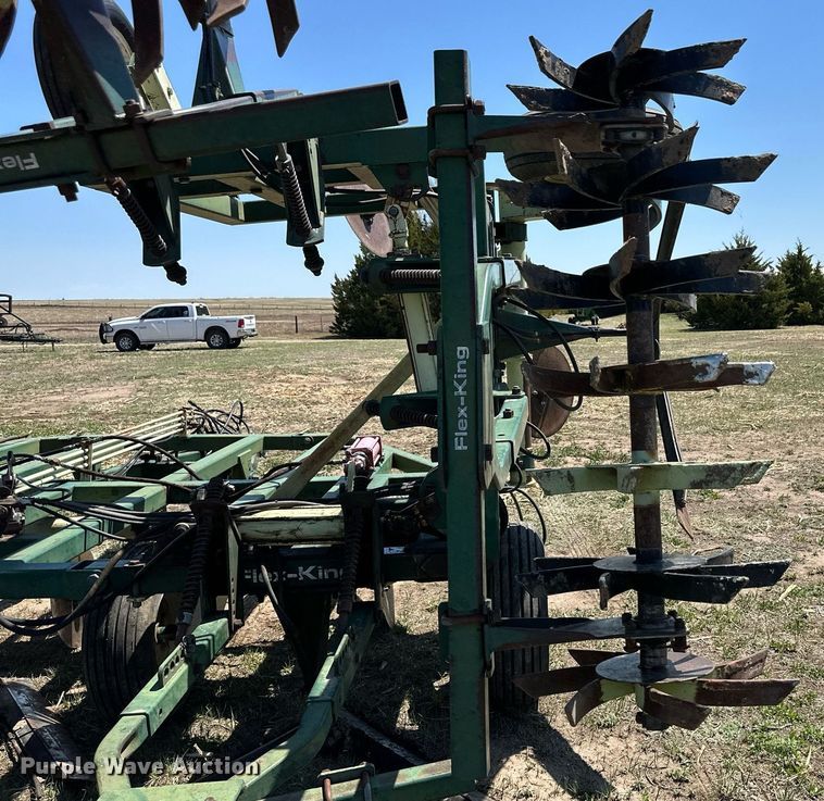 image for item KX9030 Flex King KM  sweep plow