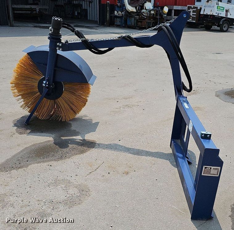 image for item LE9407 2023 Handy Attachments HFBS36  skid steer feed bunk sweeper