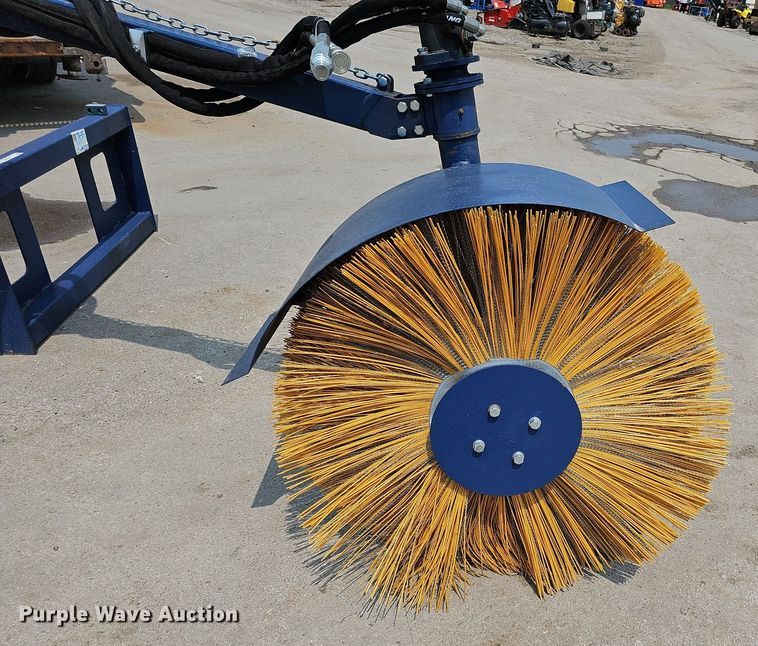 image for item LE9407 2023 Handy Attachments HFBS36  skid steer feed bunk sweeper