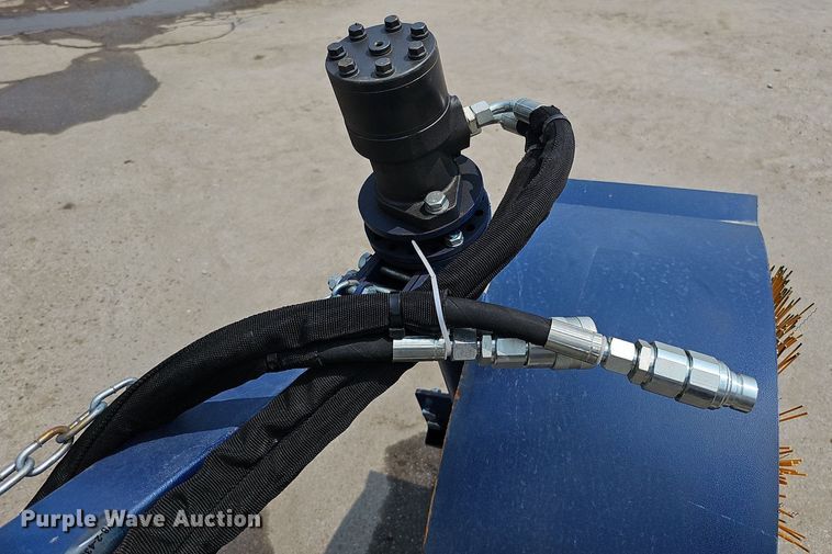 image for item LE9407 2023 Handy Attachments HFBS36  skid steer feed bunk sweeper