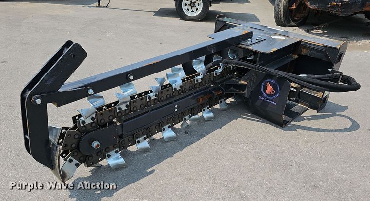 image for item LE9416 Wolverine  skid steer trencher