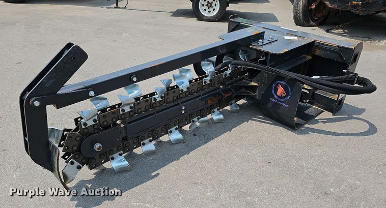 image for item LE9416 Wolverine  skid steer trencher