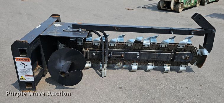 image for item LE9416 Wolverine  skid steer trencher