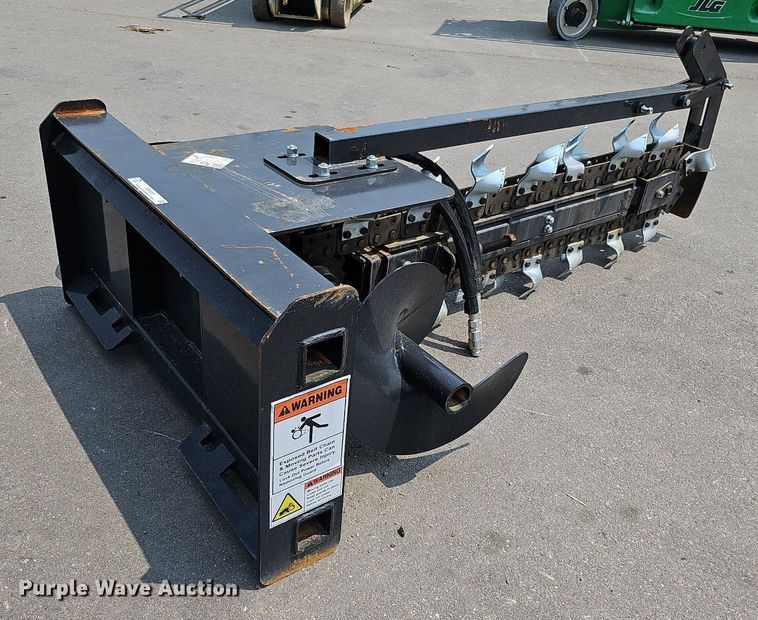 image for item LE9416 Wolverine  skid steer trencher