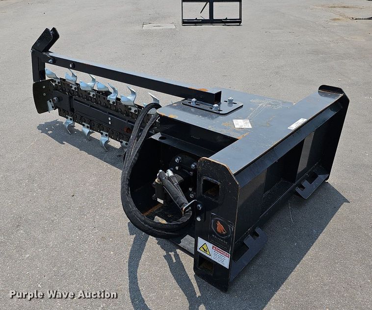 image for item LE9416 Wolverine  skid steer trencher