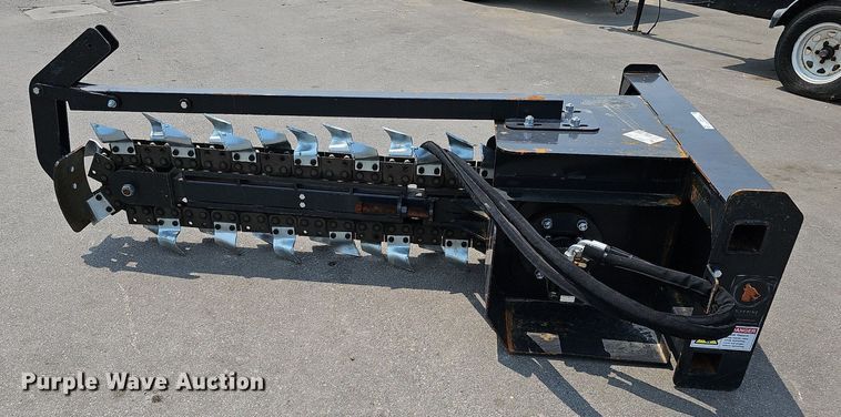 image for item LE9416 Wolverine  skid steer trencher