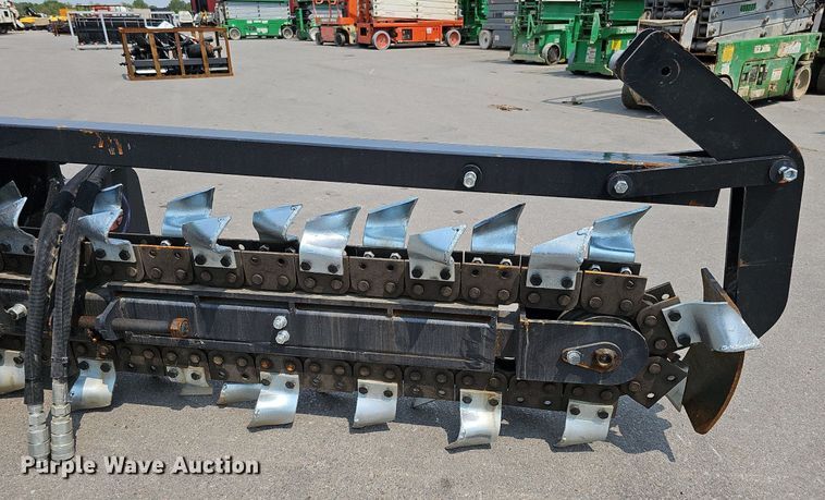 image for item LE9416 Wolverine  skid steer trencher