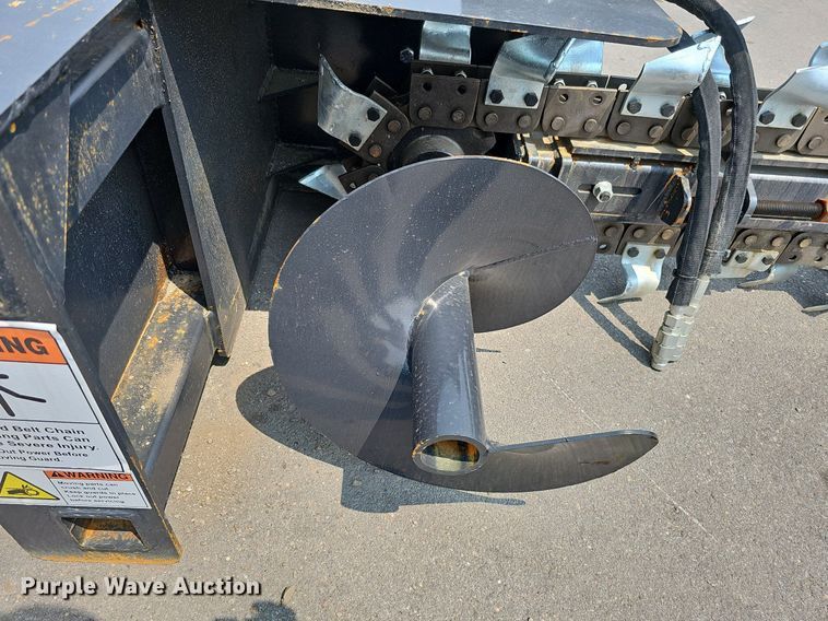 image for item LE9416 Wolverine  skid steer trencher